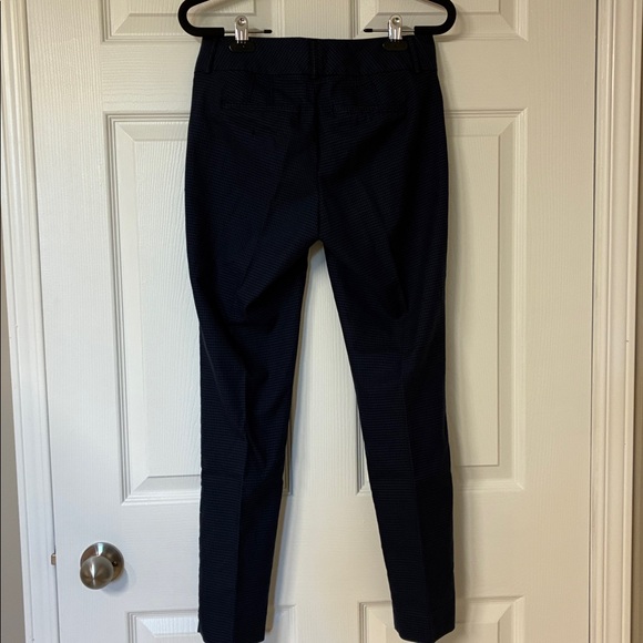 Banana Republic Pants, Jackson Fit; Dark Purple & Black Houndstooth; Size: 0 - Picture 8 of 12